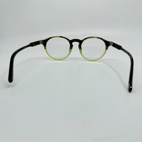 ClassicEyeglasses Frames C3L Black Tortoise Green Round 48-22-140 H9534 - Picture 3 of 9